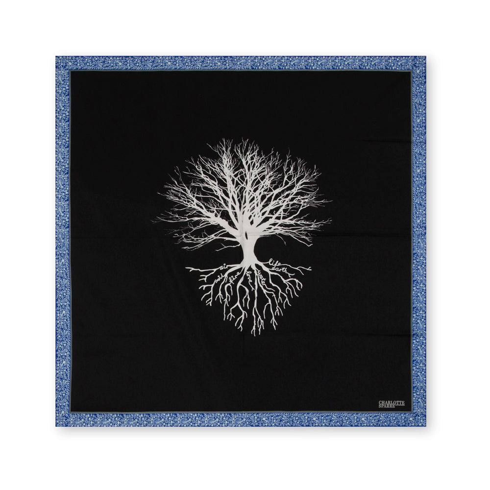 Charlotte Sparre Copenhagen Tree of life 90x90 cm Scarf Winter
