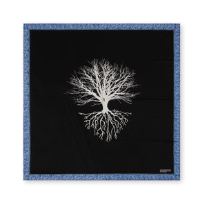 Charlotte Sparre Copenhagen Tree of life 90x90 cm Scarf Winter