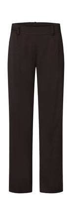 Wide pants / 3334 Solid - Black