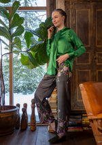 Wide pants Lina / 3241 Lina - Grey