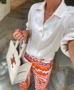 Wide pants Springtime / 3142 Springtime - Orange