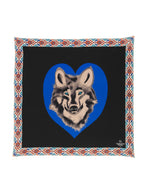 Wolf 90x90 cm / 90-387 Wolf 90x90 - Cobalt