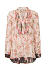 2246 Wauuu blouse Shadow tulips Cream