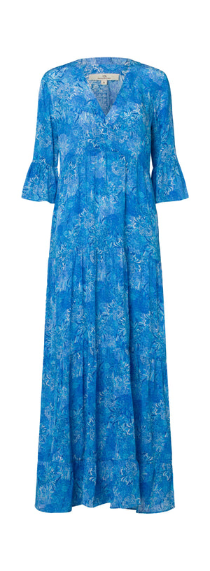 
                
                    Load image into Gallery viewer, 2773 V-lane dress Kriss Blue
                
            