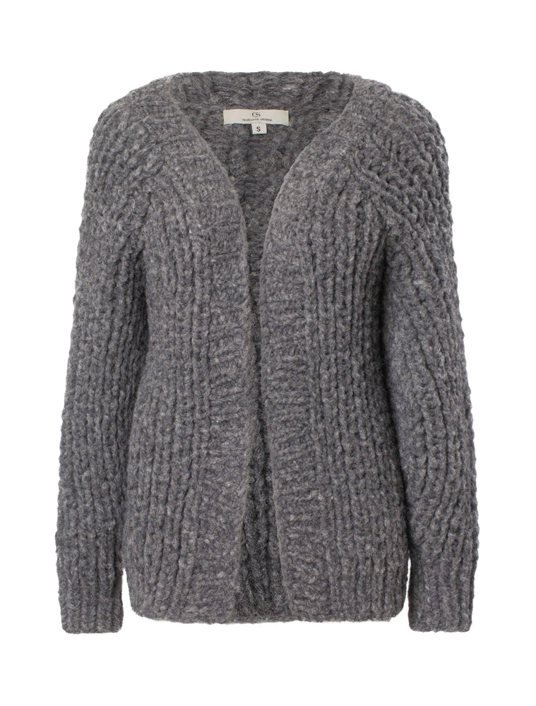 
                
                    Load image into Gallery viewer, 2863 Lea cardigan Grey - SAMPLE SIZE S
                
            